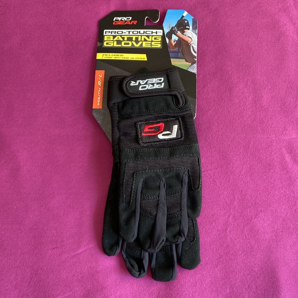 NWT Pro Gear Pro-Touch Batting Gloves Youth